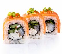 Ролл Императорский с лососем