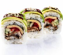 Ролл Зеленый дракон