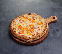 Пицца с цыпленком и томатами 