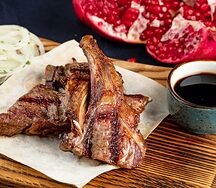 Каре баранины на гриле халяль