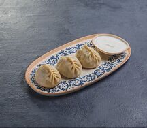 Манты с телятиной и луком