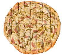 Сырные лапки с песто