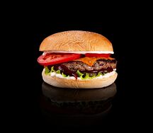 Бургер от шефа с говядиной