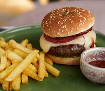 Бургер с говядиной