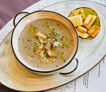 Крем-суп из белых грибов