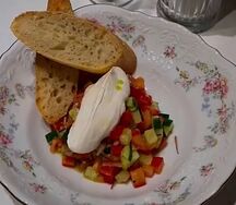 А-ля грек с муссом фета