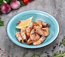 Креветки королевские отварные