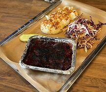 Жженные концы свиной грудки
