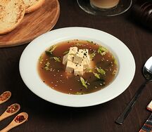 Мисо суп с креветками