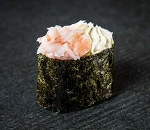 Гунканы с креветкой сливочные