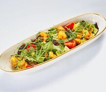 Салат с креветками