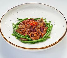 Пулькоги с фасолью