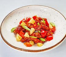 Свинина в кисло-сладком соусе