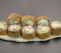 Курица на снегу