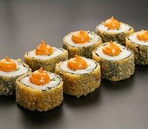 Спайс ролл с лососем