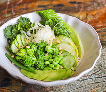 Зеленый салат