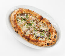 Белые грибы, моцарелла, пармезан