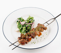 Бараньи языки с соусом жу