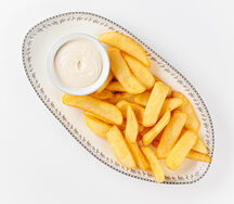 Картофель фри с трюфельным соусом