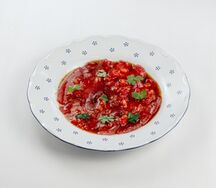 Крудо из тунца с томатной сальсой