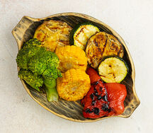 Овощи, приготовленные на углях
