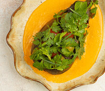 Запеченный баклажан
