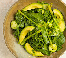 Зеленый салат
