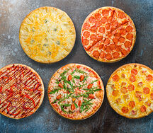 Комбо из 5 пицц