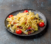 Феттуччине с овощами