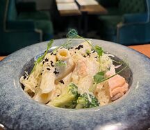 Паста с лососем 