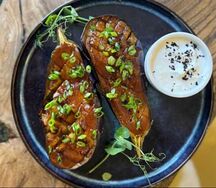 Печеный баклажан 