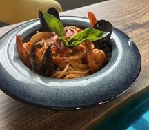 Паста с морепродуктами 