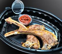 Шашлык из бараньей корейки