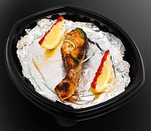 Стейк лосося