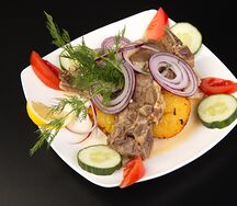 Казан-кебаб с бараниной