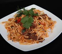 Лагман жареный