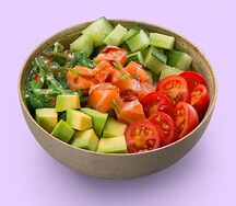 Поке с лососем