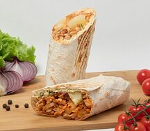 Шаурма с ананасом от шефа