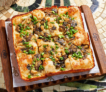 Пицца Детройт Цыпленок грибы