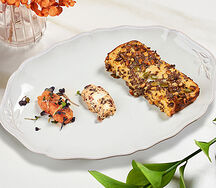 Риет с океанической форелью и томатным маслом