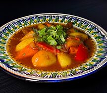 Жаркое с говядиной