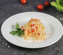 Салат Капуста квашеная по-деревенски