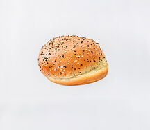 Булочка с кунжутом