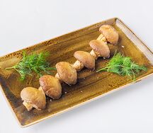 Шашлык из шампиньонов