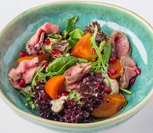 Салат с ростбифом