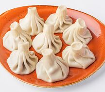 Хинкали из курицы отварные