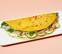 Кыстыбургер с утиной грудкой