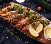 Лангустины на гриле