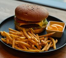 Бургер с курицей