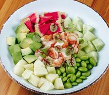 Поке с креветкой